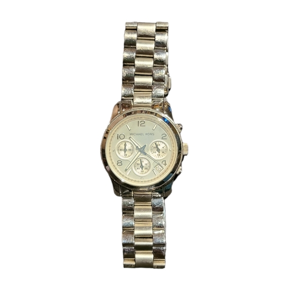 Michael Kors Silver Watch - Picture 3 of 6